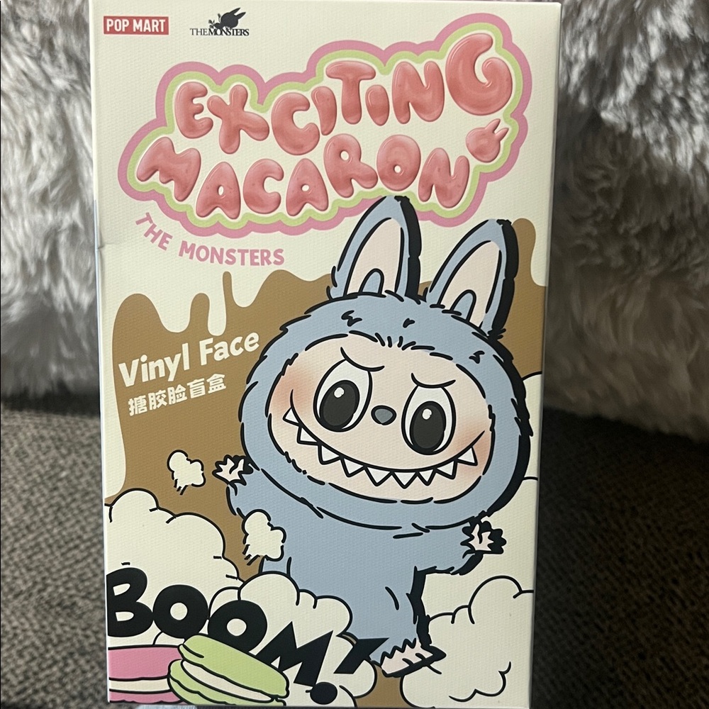 Exciting Macaron Vinyl Face Toy